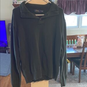 Polo by Ralph Lauren Men's Green Sweater
